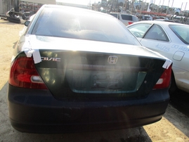 2002 HONDA CIVIC DX GREEN 2DR 1.7L AT A16504